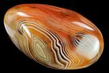 Polished, Banded Carnelian Agate - Madagascar #145962-1